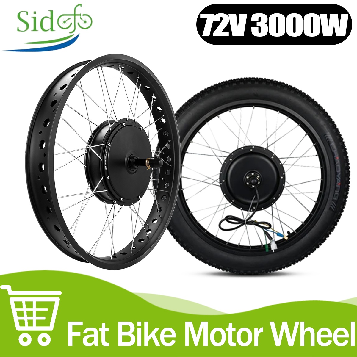 Cyclo Gear - Silnik bezszczotkowy bezprzekładniowy 72V 3000W do