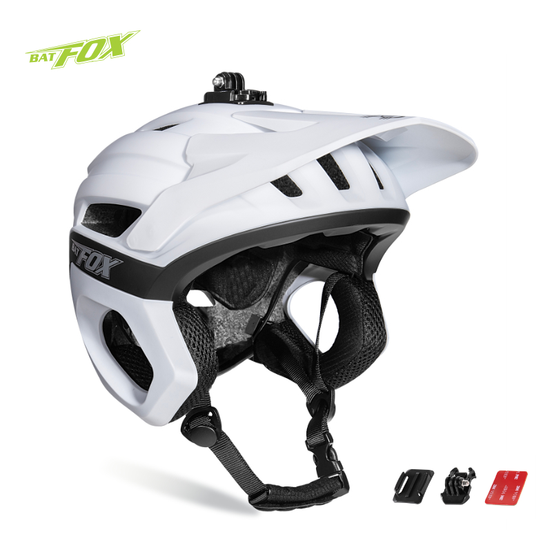 Cycling Gear Pas - Kask rowerowy BATFOX 3/4 Off-road Speed