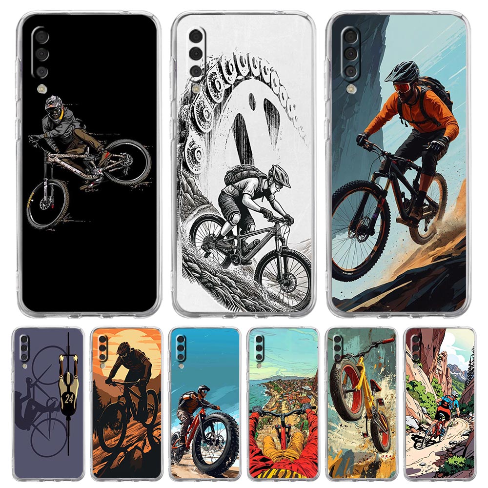 Cycling Gear Pouch - Przezroczyste etui na telefon Samsung Galaxy