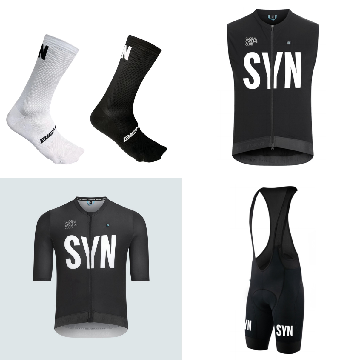 Cycling Gear Clothing - Letni strój rowerowy z krótkim rękawem