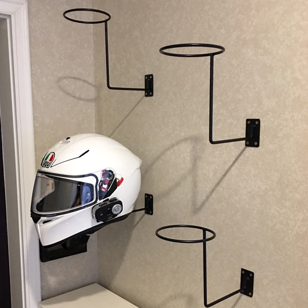 Cycling Gear Organizer Wall - Stalowy wieszak ścienny na kask do