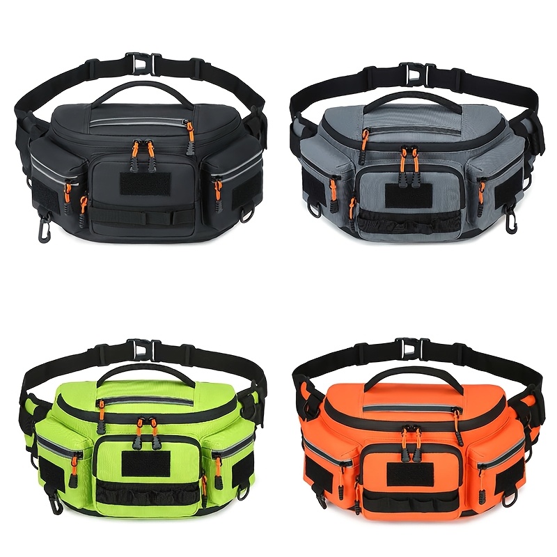Cycling Gear For Large Men - Unisexowa, rozszerzalna torba crossbody z wieloma