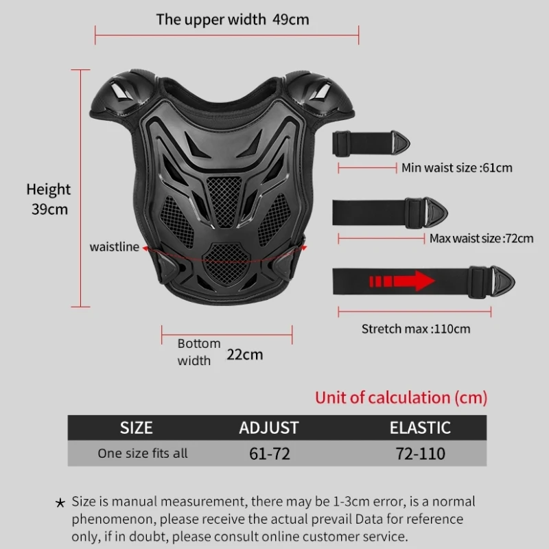 Dziecięce ochraniacze na motoc – Cycling Gear Vest recenzja i cena