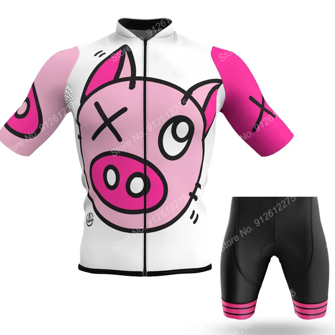 Zestaw Cartoon Comic Pig 2023  – Cycling Gear Clothing recenzja i cena
