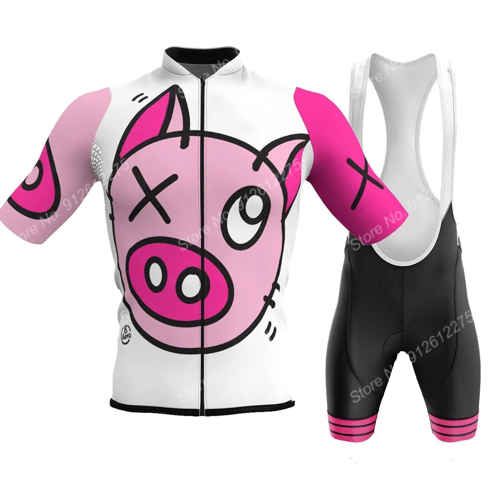 Zestaw Cartoon Comic Pig 2023  – Cycling Gear Clothing recenzja i cena