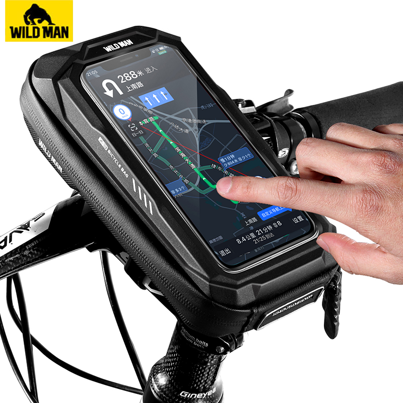 WILD MAN deszczoodporny przód  – Cycling Gear Pouch recenzja i cena