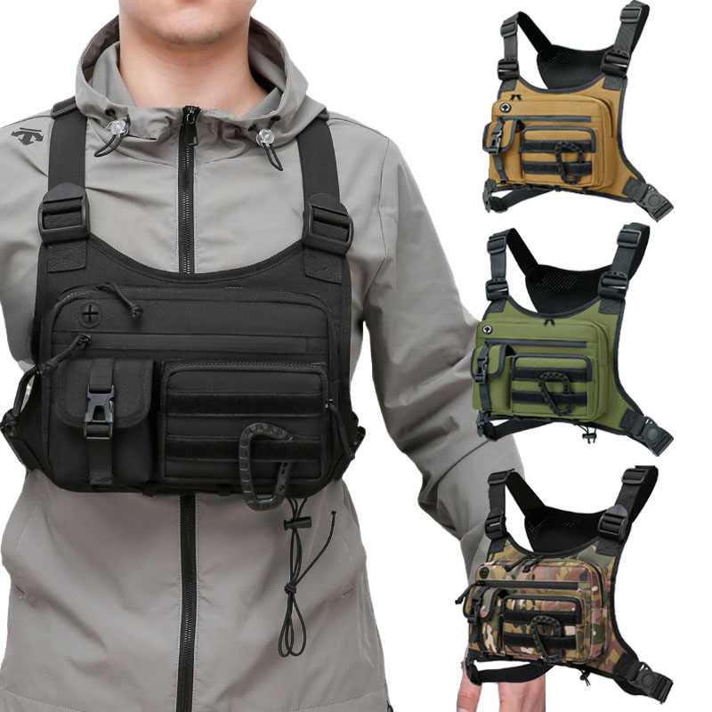 Taktyczna torba na klatkę pier – Cycling Gear Vest recenzja i cena
