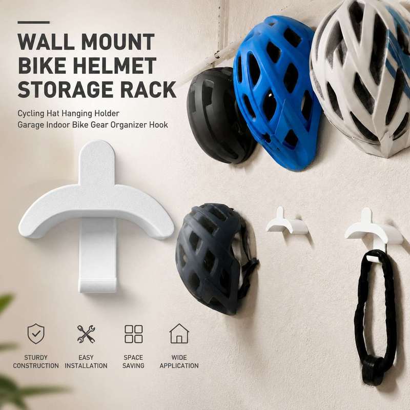 Uchwyt ścienny na kask rowerow – Cycling Gear Organizer Wall recenzja i cena