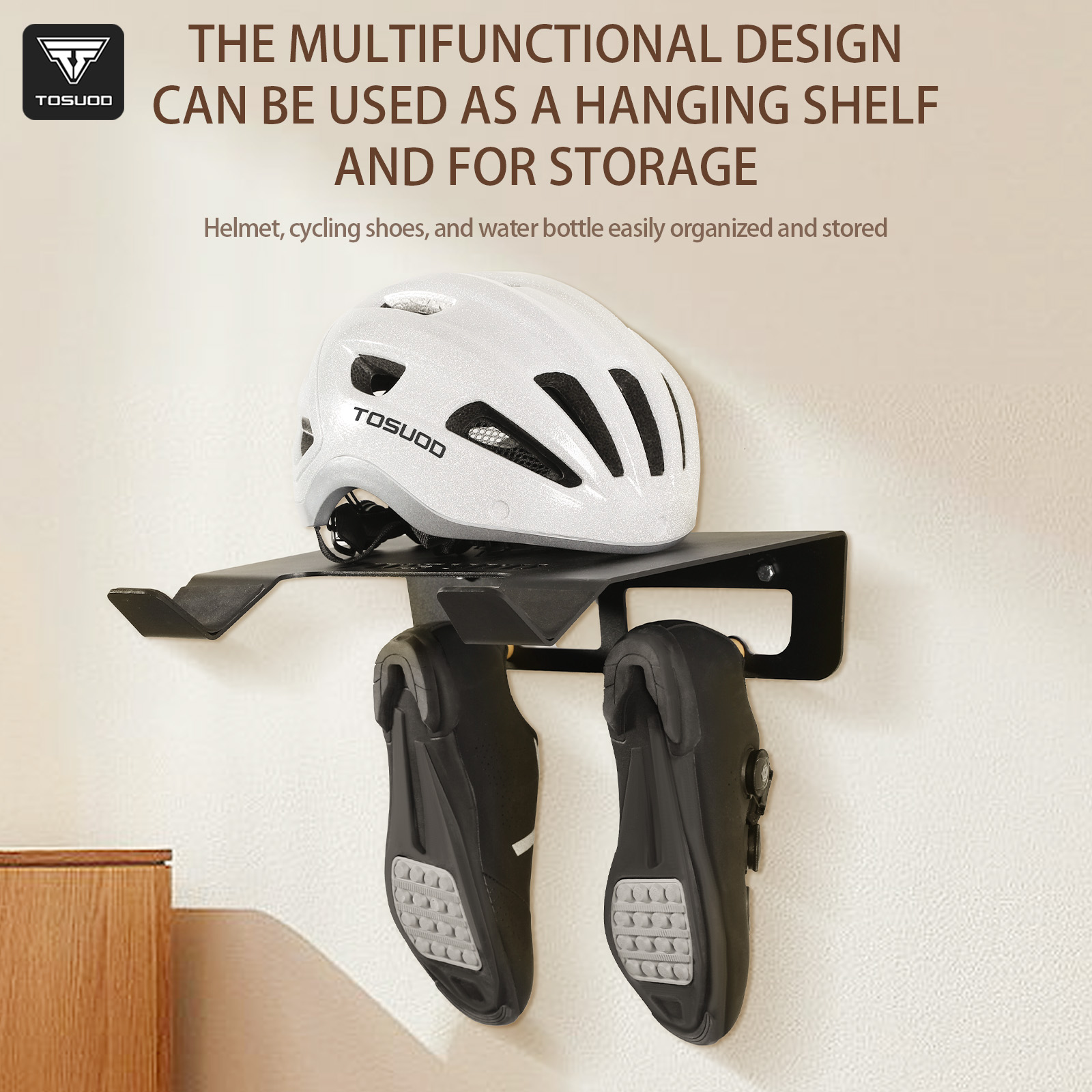TOSUOD Stojak rowerowy ścienny – Cycling Gear Organizer Wall recenzja i cena