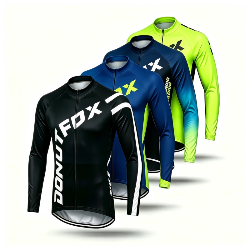 Męska koszulka rowerowa z dług – Cycling Gear Clothing recenzja i cena