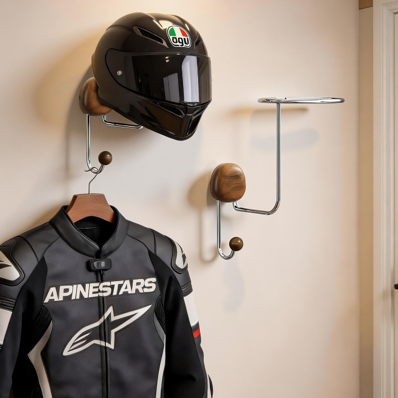 Uchwyt ścienny na kask bez wie – Cycling Gear Organizer Wall recenzja i cena