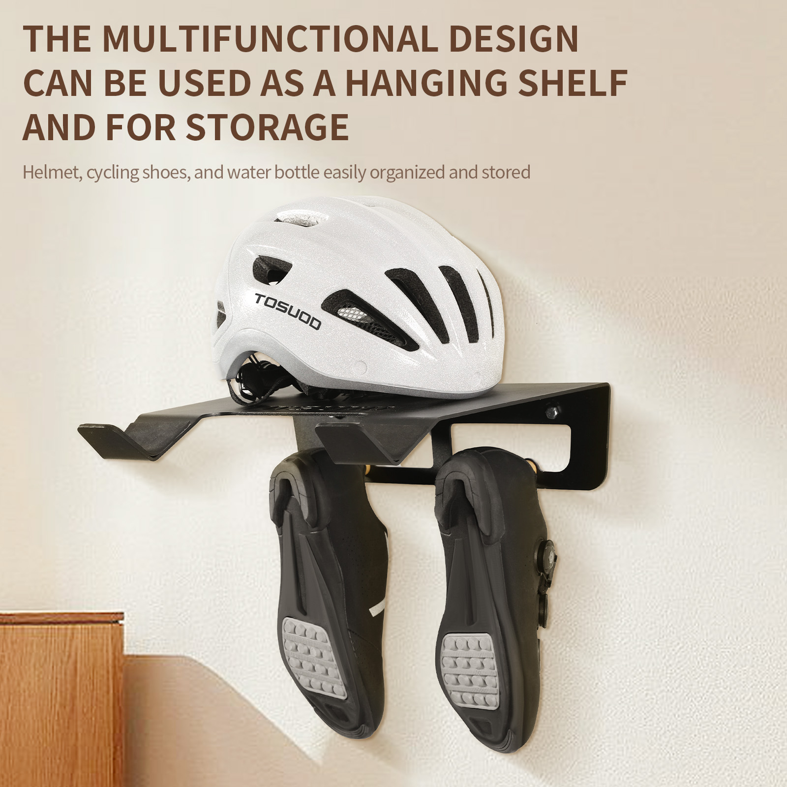 Uchwyt rowerowy ścienny TOSUOD – Cycling Gear Organizer Wall recenzja i cena