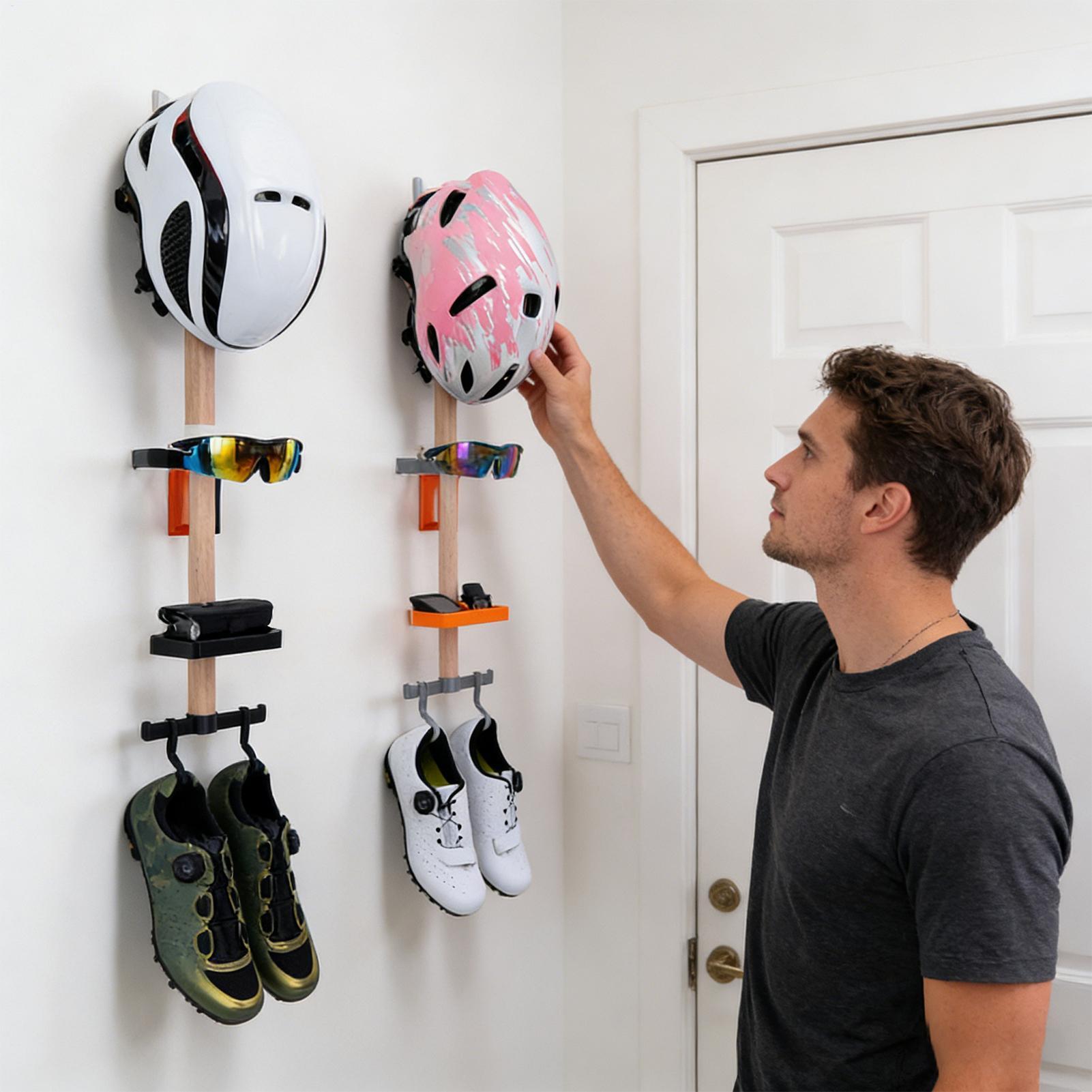 Pionowy organizer na akcesoria – Cycling Gear Organizer Wall recenzja i cena