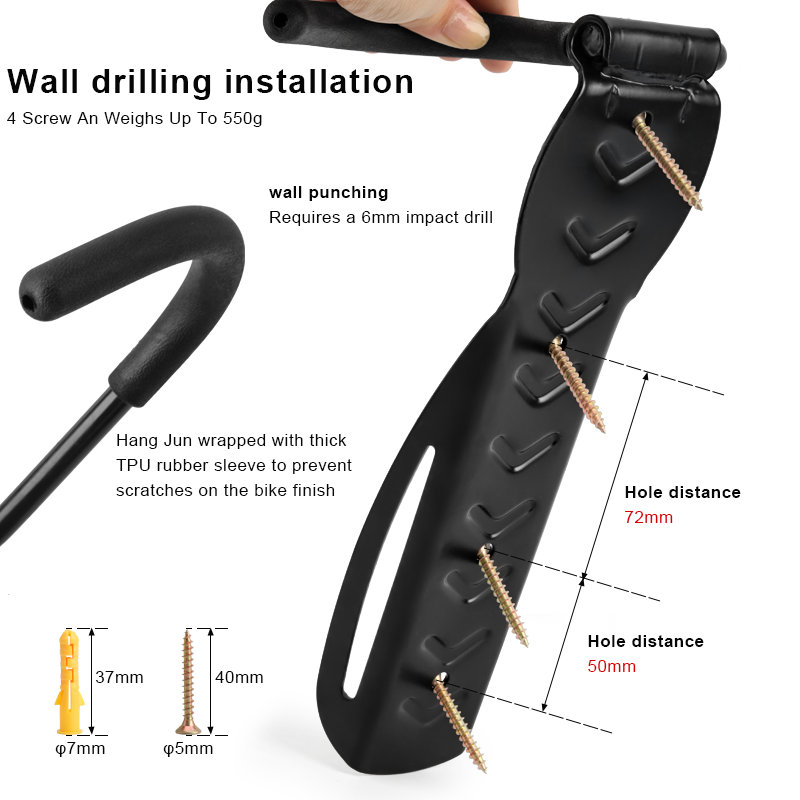 Uchwyt ścienny na rower, stoja – Cycling Gear Organizer Wall recenzja i cena